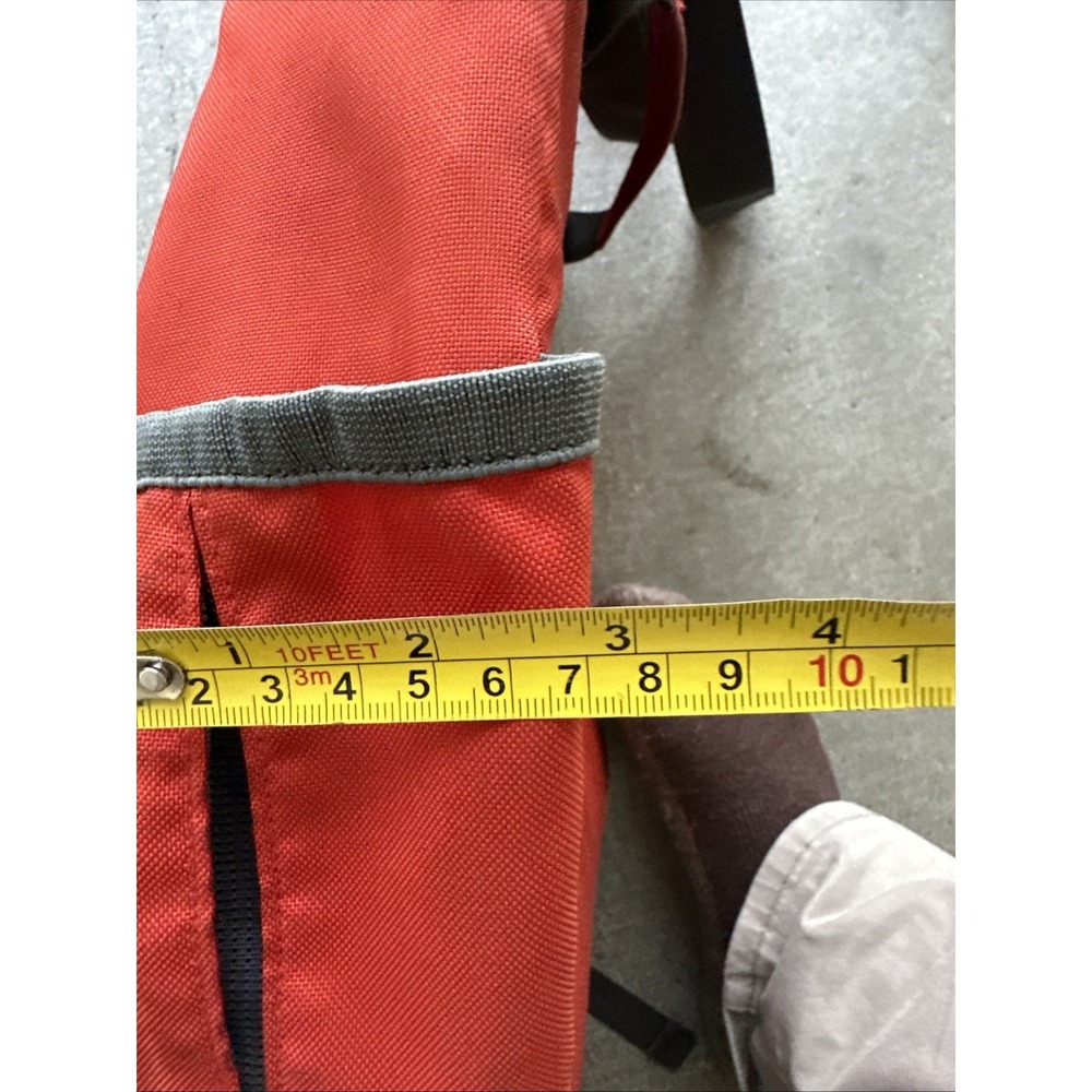 Patagonia Messenger Bag Orange MINI-Half Mass Travel Adjust Multi-Pocket Outdoor - Picture 6 of 12